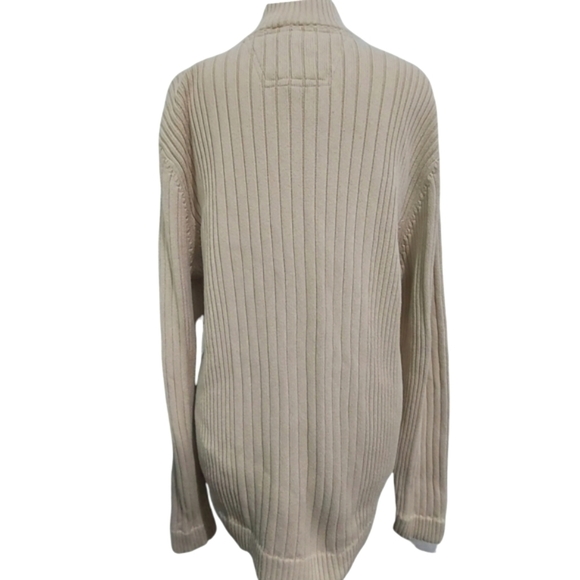 Eddie Bauer Men's Knit Beige Pullover Sweater XL Tall - Picture 3 of 6
